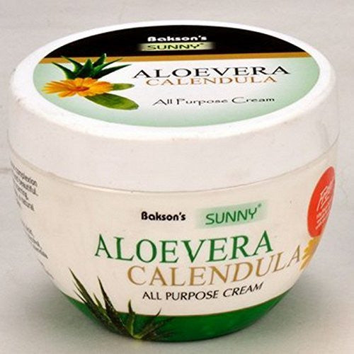 Buy 2 X LOT Bakson Aloevera Calendula All Purpose Cream (250 grams x 2 ) online for USD 44.6 at alldesineeds