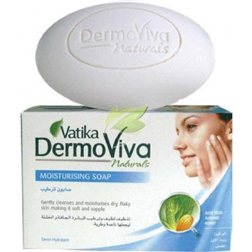 Buy Vatika Dermoviva Naturals Moisturising soap online for USD 5.97 at alldesineeds