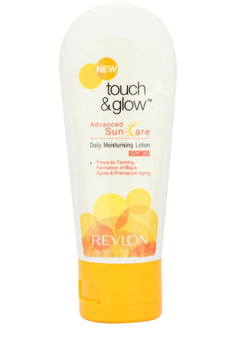 Buy Revlon Touch and Glow Advanced Sun Care Daily Moisturising Lotion Spf 30, 50ml online for USD 11.91 at alldesineeds