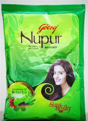Buy Godrej Nupur Natural Mehndi with Goodness of 9 Herbs - 500 gm online for USD 16.86 at alldesineeds