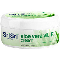 2 x  Sri Sri Tattva Aloe Vera Vit-E Cream (100g)