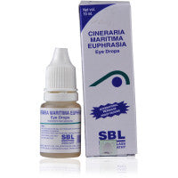 5 X Sbl's Cineraria Maritima "Free From Alcohol" Eye Drops 10ml each - alldesineeds