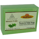 Pack of 2 Khadi Pure Neem Tulsi Soap (125g)