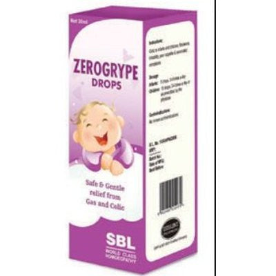 2 x SBL Zerogrype Drops 30ml each - alldesineeds