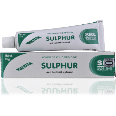 2 x SBL Sulphur Ointment 25gms each - alldesineeds