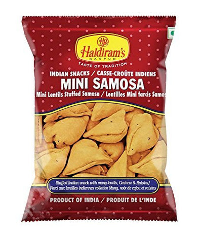 Buy Haldiram Mini Samosa 200 gms set of 3 (Total 600 gms) online for USD 17.68 at alldesineeds