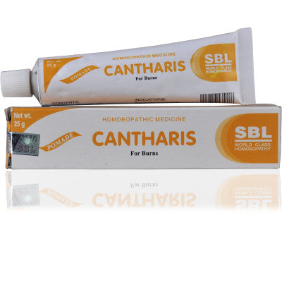 2 x SBL Cantharis Ointment 25gms each - alldesineeds