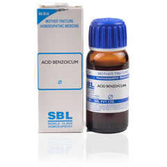 2 x SBL Acid Benzoicum 1X Q 30ml each - alldesineeds