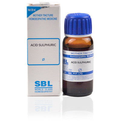 2 x SBL Acid Sulphuricum 1X Q 30ml each - alldesineeds