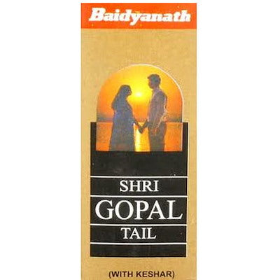 3 Pack Baidyanath Shrigopal Tel (Kesar Amber Yukt) (50ml)