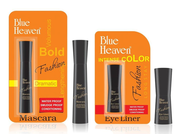 BLUE HEAVEN Fashion Eyeliner & Mascara Combo