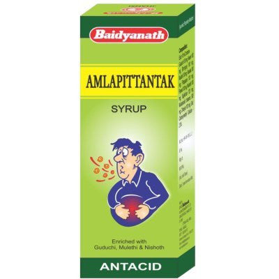 2 x Baidyanath Amla Pittantak Syrup (200ml) each - alldesineeds