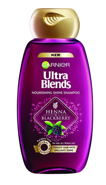 Buy Garnier Ultra Blends Henna Blackberry Shampoo, 90ml online for USD 7.59 at alldesineeds