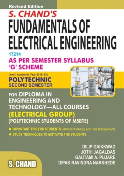 S.Chand's Fundamentals of Electrical Engineering [Dec 01, 2011] Tulshiramji,] Additional Details<br>
------------------------------



Author: Tulshiramji, Dilip, Pujare, Gautami A., Jothi, Jagaldas

 [[ISBN:8121938422]] [[Format:Paperback]] [[Condition:Brand New]] [[ISBN-10:8121938422]] [[binding:Paperback]] [[manufacturer:S Chand &amp; Co Ltd]] [[number_of_pages:198]] [[publication_date:2011-12-01]] [[brand:S Chand &amp; Co Ltd]] [[ean:9788121938426]] for USD 16.53