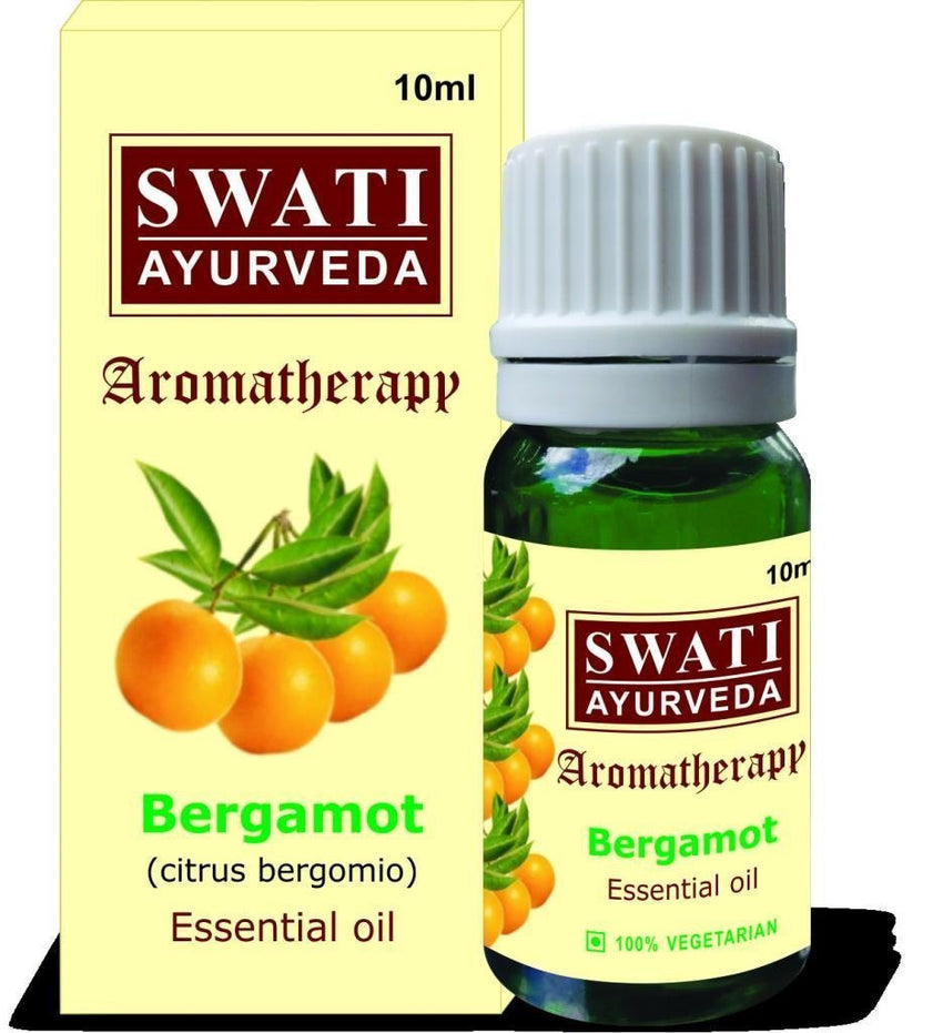 Swati Ayurveda Essential Oil Bergamot (Citrus Bergomio) 10 Ml - alldesineeds