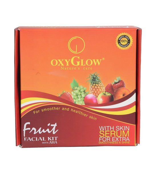 Buy 2 Pack Oxyglow Fruit Facial Kit, 73gms each online for USD 14.3 at alldesineeds