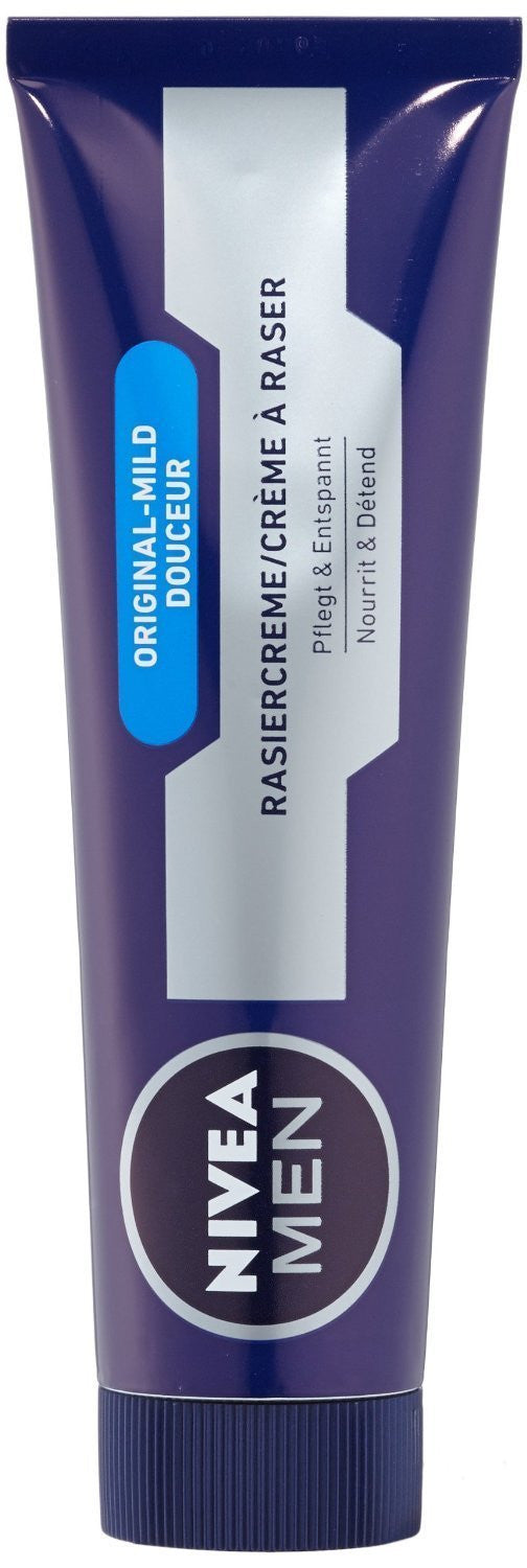 Nivea for Men Mild Shaving Cream treated relaxes - alldesineeds