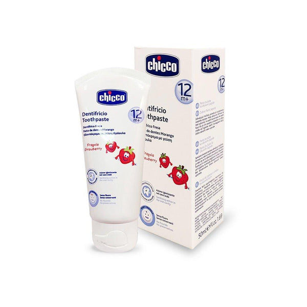 Chicco 50ml Toothpaste (Strawberry) - alldesineeds