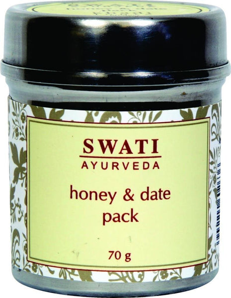 Buy Swati Ayurveda Honey & Date Pack ( Paraben Free) 70 Gm online for USD 12.87 at alldesineeds