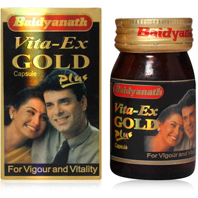 3 Pack Baidyanath Vita Ex Gold Plus (20caps)