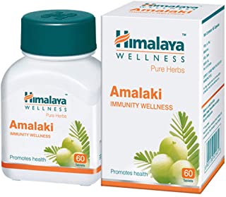 5 Pack of Himalaya Wellness Pure Herbs Amalaki Immunity Wellness |Promotes health | - 60 Tablets