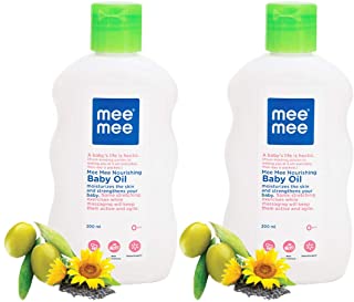 Mee Mee Baby Oil (with Fruit Extracts- 200 ml (Pack of 2))