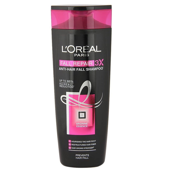 Buy L'oreal Paris New Fall Repair 3X Anti-Hairfall Shampoo (175ml) (Pack of 2) online for USD 15.61 at alldesineeds