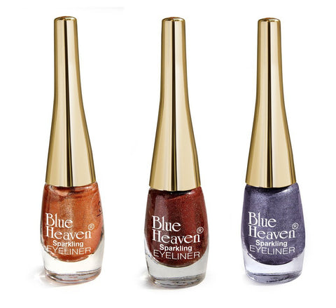 BLUE HEAVEN Combo Of 3 Sparkeling Eyeliner (03, 10, 12) 5 ML x 3 PC