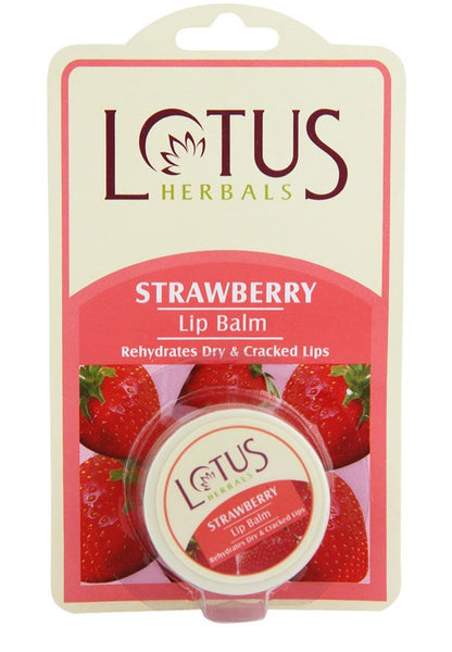 Buy Lotus Herbals Lip Balm Strawberry, 5g online for USD 8.95 at alldesineeds