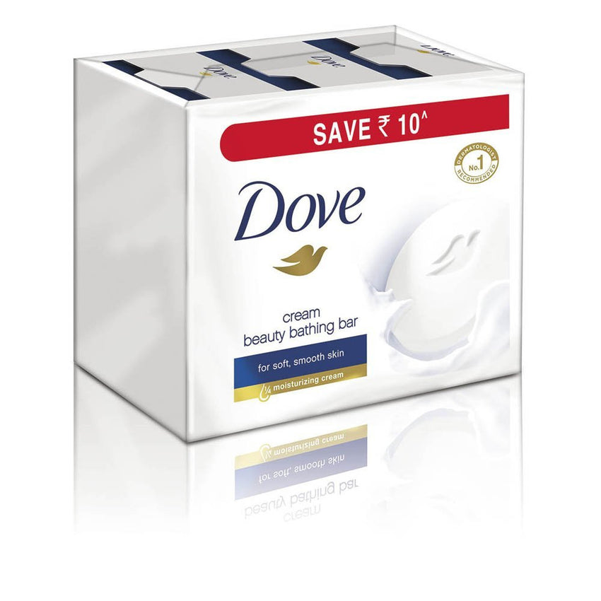 Buy Dove Cream Beauty Bathing Bar, 3 X 100g online for USD 13.21 at alldesineeds
