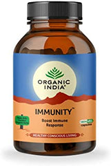 Organic India Immunity 180 Capsules Bottle