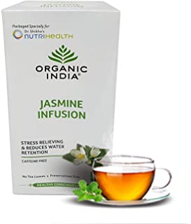 2 Pack of Organic India Jasmine Infusion 25 Tea Bag