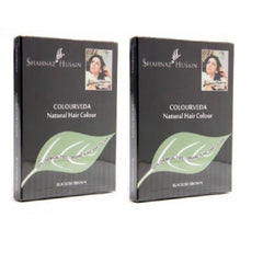 Buy Shahnaz Husain Colourveda Natural Hair Colour Blackish Brown 100g (Pack of 2) online for USD 14.27 at alldesineeds