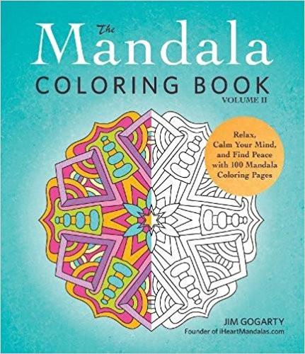 The Mandala Coloring Book, Volume II: Relax, Calm Your Mind, and Find Peace with 100 Mandala Coloring Pages: 2 Paperback – 1 May 2016
by Jim Gogarty  (Author) ISBN10: 1440595933 ISBN13: 9781440595936 for USD 28.18