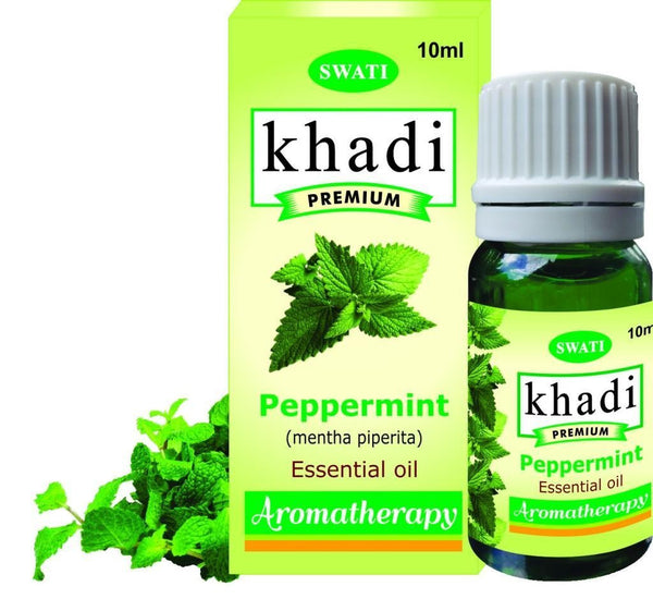 Khadi Premium Essential Oil Peppermint (Mentha Piperita) 10 Ml - alldesineeds