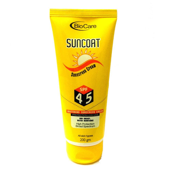 Buy Whitening SUNSCREEN (SPF-45) 200gm From BioCare online for USD 17.8 at alldesineeds