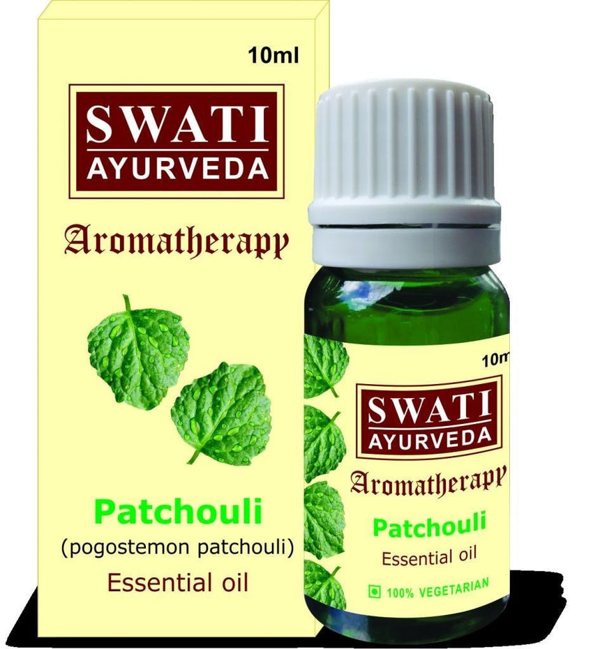 Swati Ayurveda Essential Oil Patchouli, 10ml - alldesineeds
