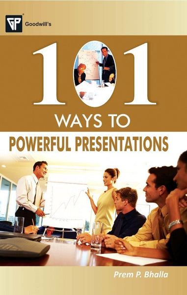 101 Ways to Powerful Presentations [Paperback] [Jan 01, 2011] Prem P. Bhalla] [[Condition:New]] [[ISBN:8172455224]] [[author:Prem P. Bhalla]] [[binding:Paperback]] [[format:Paperback]] [[edition:1]] [[manufacturer:Goodwill Publishing House]] [[publication_date:2011-01-01]] [[brand:Goodwill Publishing House]] [[ean:9788172455224]] [[ISBN-10:8172455224]] for USD 13.62
