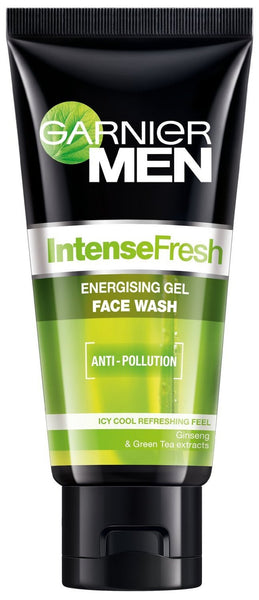 Buy Garnier Men Intense Fresh Face Wash Anti Pollution 100 gms online for USD 11.34 at alldesineeds