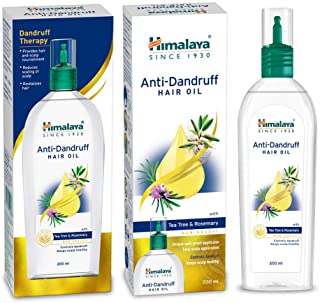 2 Pack of Himalaya Herbals Anti Dandruff Hair Oil, 200ml