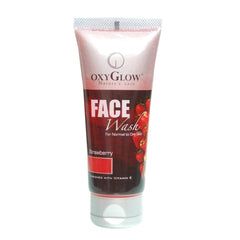 Buy 2 Pack Oxyglow Strawberry Face Wash, 100ml each online for USD 11 at alldesineeds