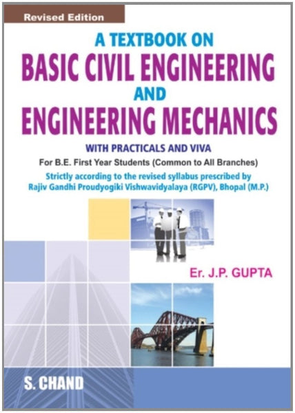 A Textbook of Engineering Mechanical & Basic Civil Engineering [Dec 01, 2010] [[ISBN:8121930936]] [[Format:Paperback]] [[Condition:Brand New]] [[Author:Gupta, J.P.]] [[ISBN-10:8121930936]] [[binding:Paperback]] [[manufacturer:S Chand &amp; Co Ltd]] [[number_of_pages:375]] [[publication_date:2010-12-01]] [[brand:S Chand &amp; Co Ltd]] [[ean:9788121930932]] for USD 24.47