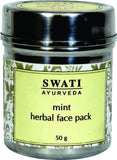 SWATI AYURVEDA MINT FACE PACK(PARABEN FREE) 50 GM - alldesineeds