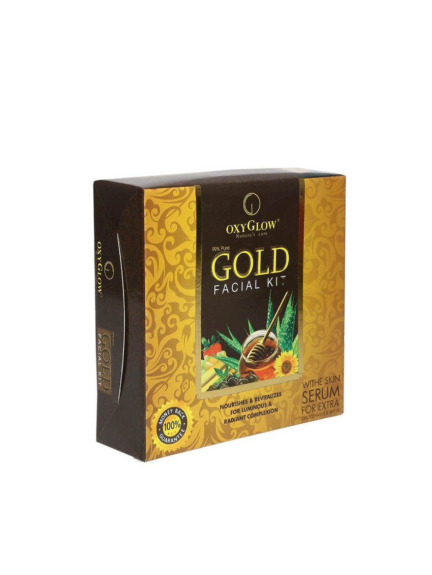Buy Oxyglow Gold Facial Kit, 165g online for USD 22 at alldesineeds