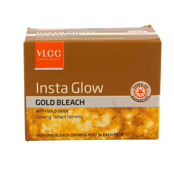 Buy VLCC Insta Glow Gold Bleach 30g online for USD 11.34 at alldesineeds