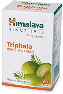 5 Pack of Himalaya Wellness Triphala Bowel Wellness |Relieves constipation| - 60 Tablets