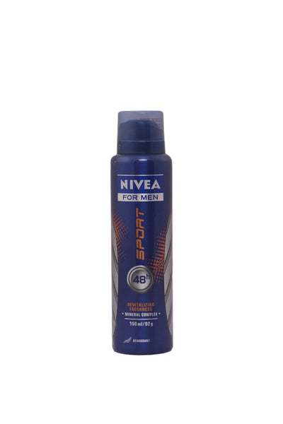 Nivea Men Sport Deodorant, 150ml - alldesineeds