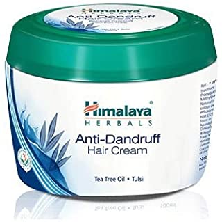2 Pack of Himalaya Anti-Dandruff Hair Cream with Tea Tree Oil and Tulsi, 200 ml
