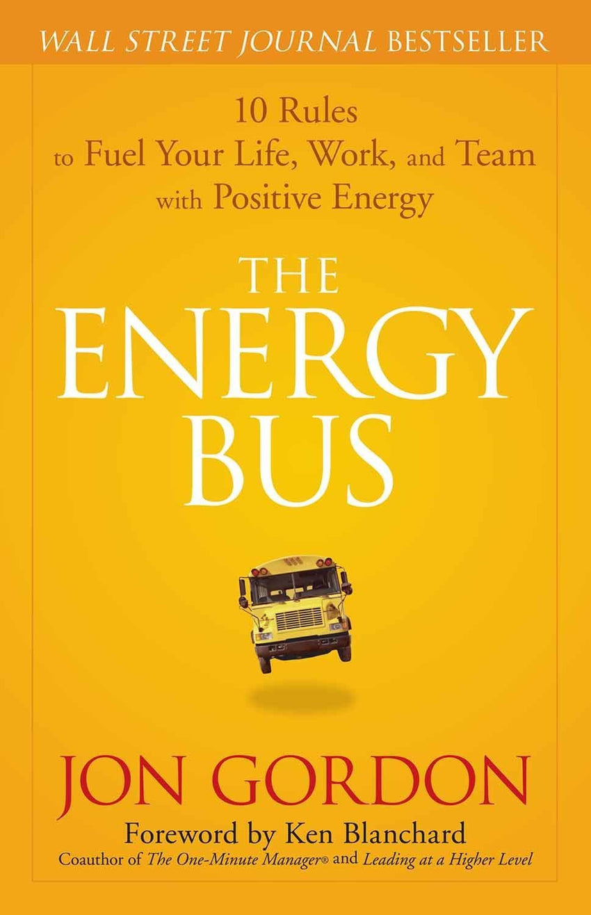 The Energy Bus: 10 Rules to Fuel Your Life, Work and Team with Positive Energ [[Condition:New]] [[ISBN:8126558415]] [[author:Jon Gordon]] [[binding:Paperback]] [[format:Paperback]] [[manufacturer:Wiley India Pvt Ltd]] [[package_quantity:4]] [[brand:Wiley India Pvt Ltd]] [[ean:9788126558414]] [[ISBN-10:8126558415]] for USD 24.18