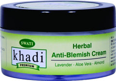 Buy Khadi Premium Herbal Anti-Blemish Cream Lavender - Aloe Vera - Almond, 50g online for USD 13.99 at alldesineeds